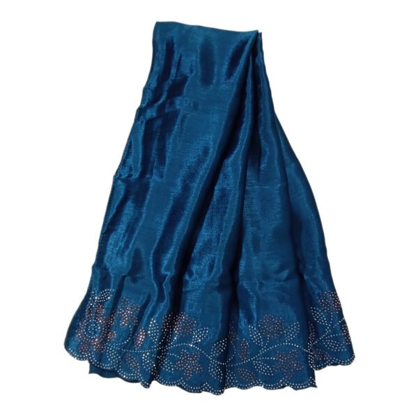 Muna Satin Hijab Scarf | Sparkling Rhinestone Embellished Wrap