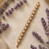 Golden Halo Pearl Bracelet | Handcrafted Elegant Beaded Jewelry