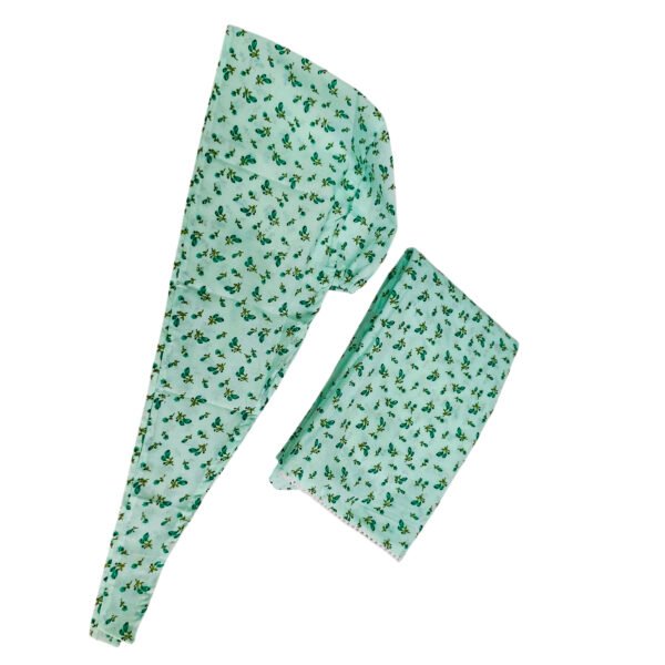 Cotton Makhna Scarf for Hajj Umrah & Namaz | Breathable Prayer Hijab with Zip
