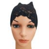 Net Lace Tube Cap – Premium Stretch Hijab Under Scarf Cap