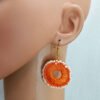 Eva Earring Crochet Jewelry – Handmade Beaded Geometric Drops