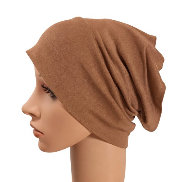 Tube Cap Under Scarf – Soft Cotton Jersey Hosiery Hijab Bonnet